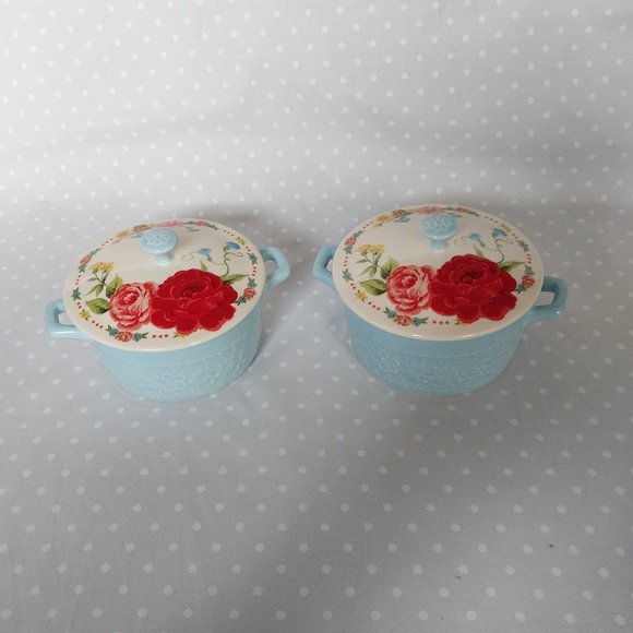 The Pioneer Woman Floral Medley Mini Covered Casserole Dish (Set of 2) N… - Picture 5 of 14